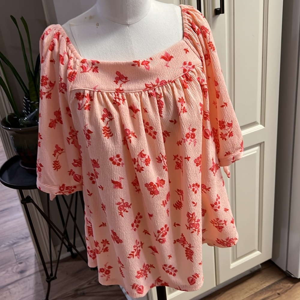 Ann Taylor Large Pink Blouse #ZZ